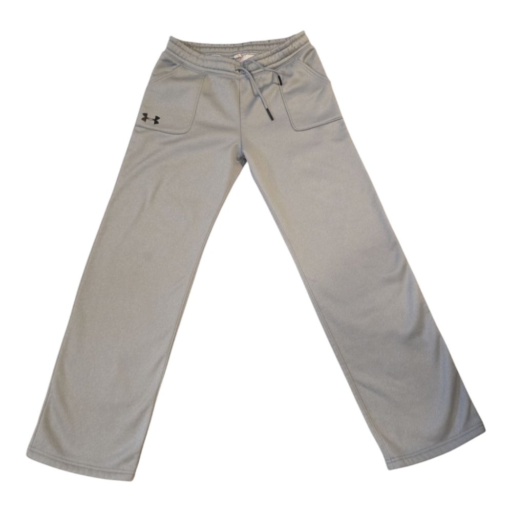 Girls Under Armour athletic pants. Size Youth XL color Gray
